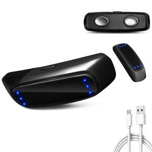 Smart Anti Snoring Device Chin Mounted Pulse Feedback 6 Modes Portable Relief